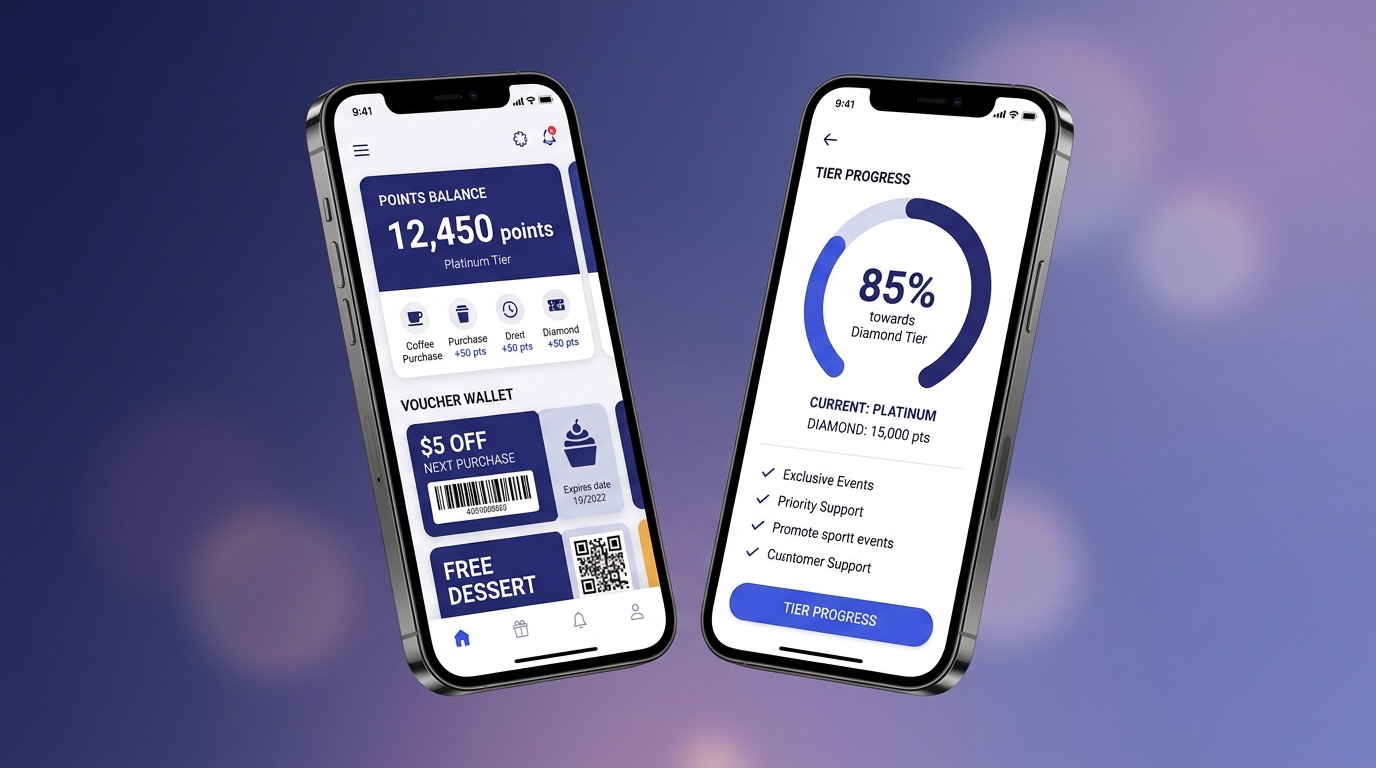 The Rewards Super App on a phone